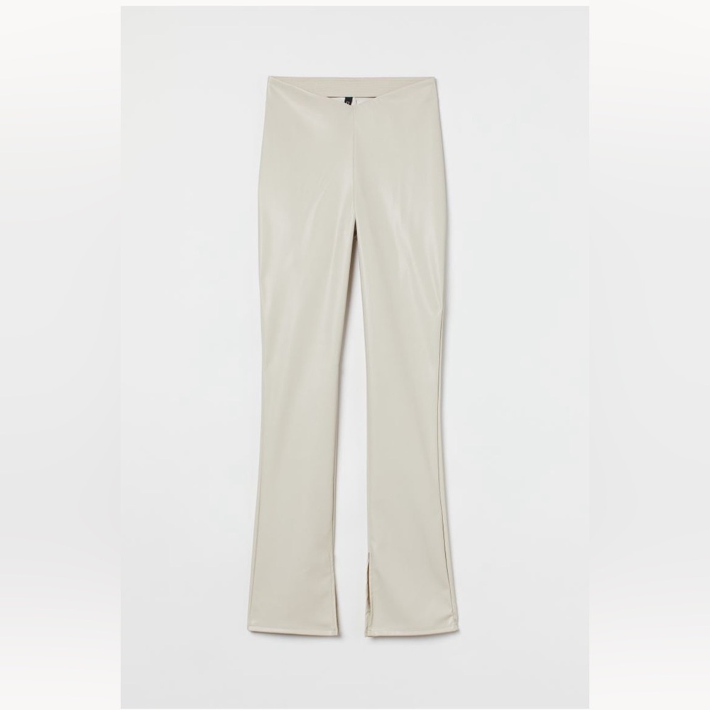 Elegant Cream Women's Pants